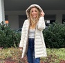 Isabell Long kabát ecrü – Innova Fashion – 2. kép